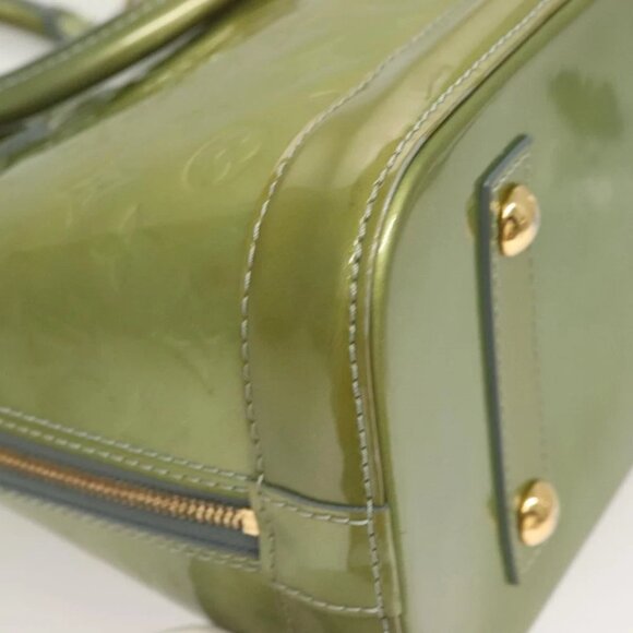 LOUIS VUITTON Monogram Vernis Alma PM Hand Bag Jivre - Picture 11 of 15